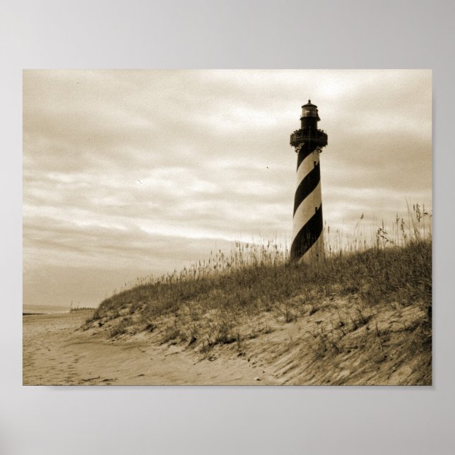 Póster Faro de Cape Hatteras (Frente)