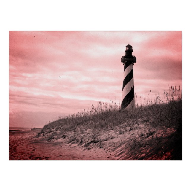 Póster Faro de Cape Hatteras (Anverso)