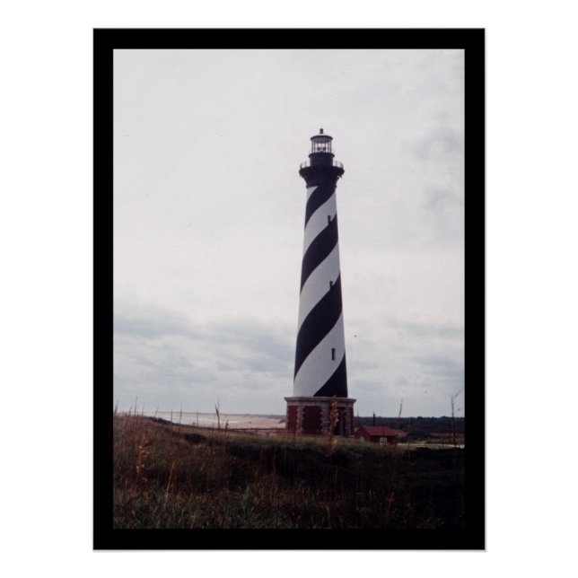 Póster Faro de Cape Hatteras (Anverso)
