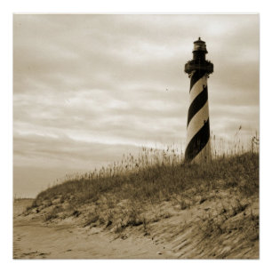 Póster Faro de Cape Hatteras