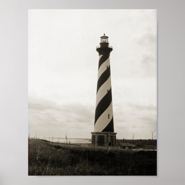 Póster Faro de Cape Hatteras (Frente)