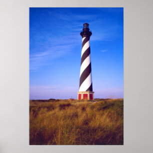 Póster Faro de Cape Hatteras, Carolina del Norte