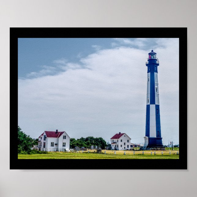 Póster Faro de Cape Henry (Frente)