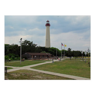 Póster Faro de Cape May