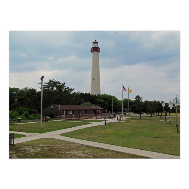 Póster Faro de Cape May (Anverso)