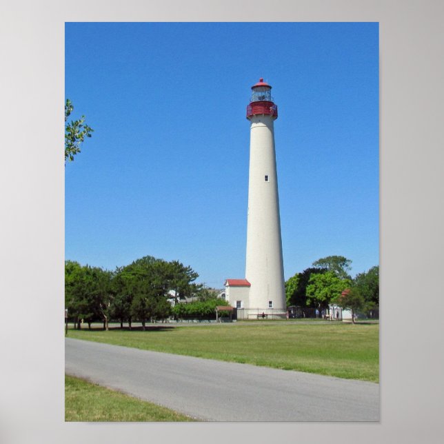 Póster Faro de Cape May (Frente)