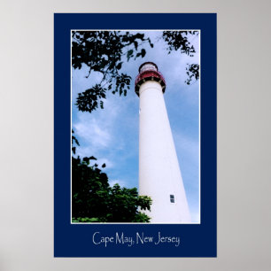 Póster Faro de Cape May