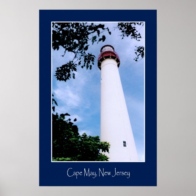Póster Faro de Cape May (Frente)