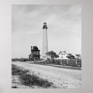 Póster Faro de Cape May