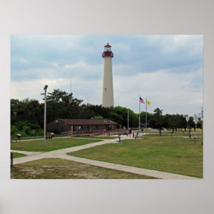 Póster Faro de Cape May