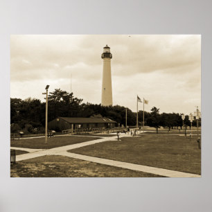 Póster Faro de Cape May