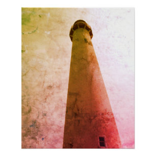 Póster Faro de Cape May