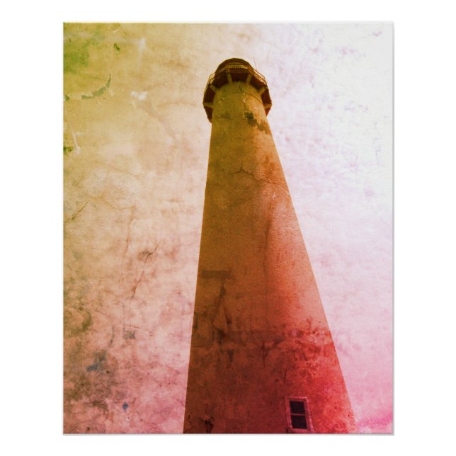 Póster Faro de Cape May (Anverso)