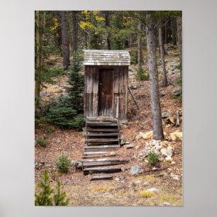 Póster Faro de Colorado en St. Elmo Ghost Town Photo