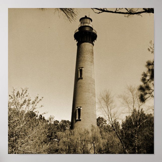 Póster Faro de Currituck (Frente)