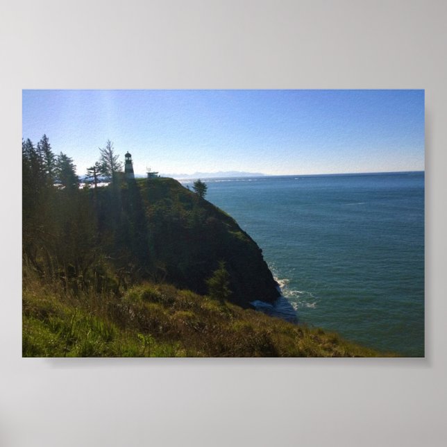 Póster Faro de decepción del Cabo, Washington (Frente)