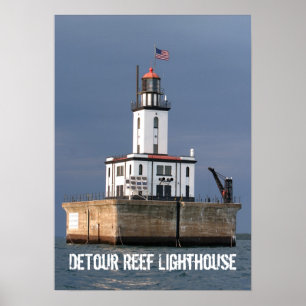 Póster Faro De DeTour Reef