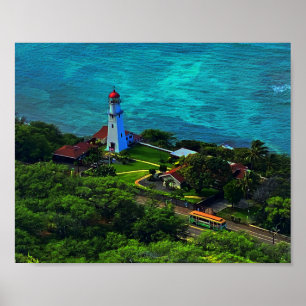 Póster Faro de Diamond Head #1 Poster