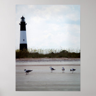 Póster Faro de Georgia