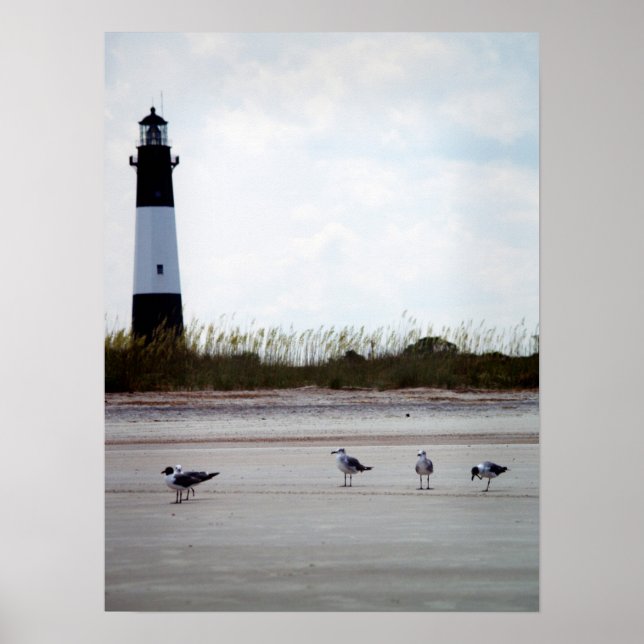 Póster Faro de Georgia (Frente)