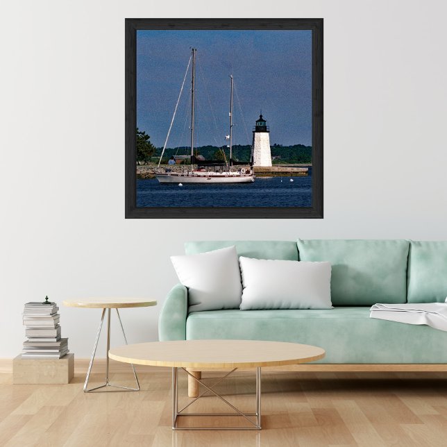 Póster Faro de Goat Island-Newport, Rhode Island (Subido por el creador)