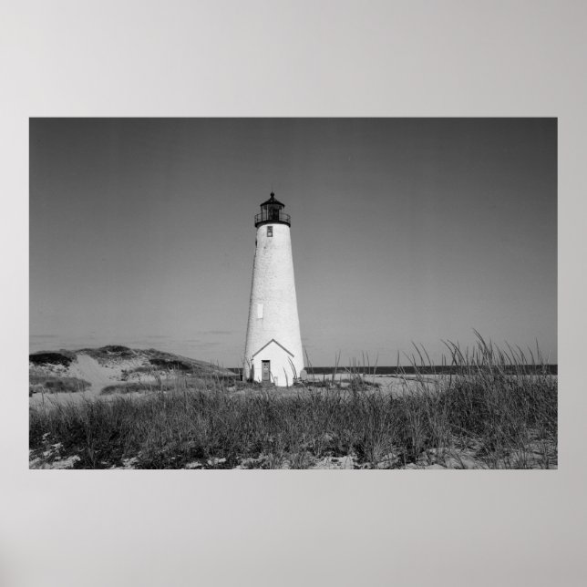 Póster Faro de Great Point (Frente)