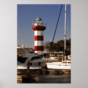 Póster Faro de Harbour Town