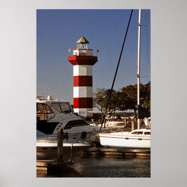 Póster Faro de Harbour Town (Frente)
