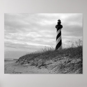 Póster Faro de Hatteras del cabo