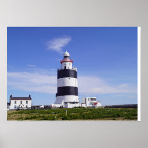 Póster Faro de Hook Irlanda