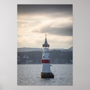 Póster Faro de Kavringen Oslo