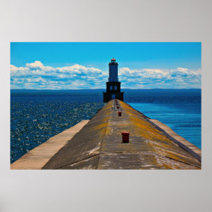 Póster Faro de la Ciudad Blanca