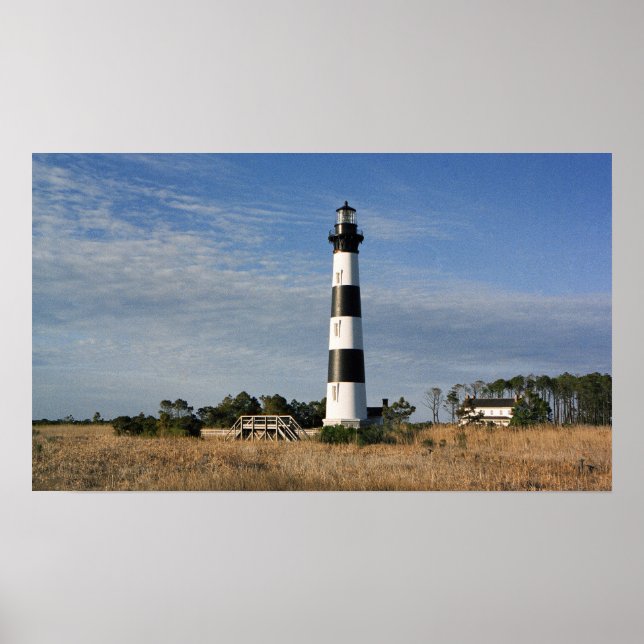 Póster Faro de la isla Bodie (Frente)