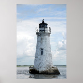 Póster Faro de la isla Cockspur