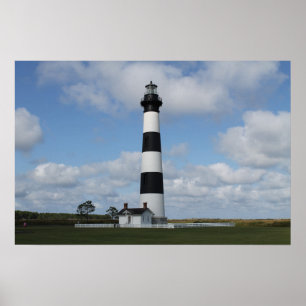 Póster Faro de la isla de Bodie