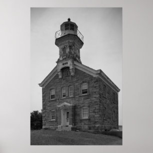 Póster Faro de la isla del Gran Capitán