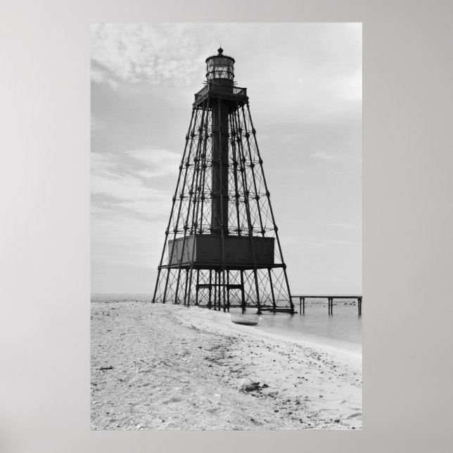 Póster Faro de la llave de arena (Frente)