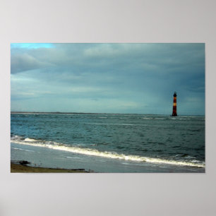 Póster Faro de la playa de la locura