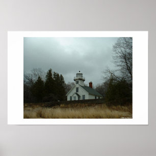 Póster Faro de Mission Point