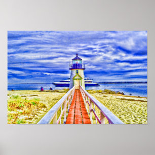 Póster Faro de Nantucket