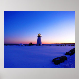 Póster Faro de Ned's Point