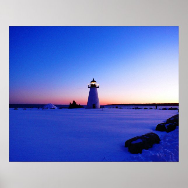 Póster Faro de Ned's Point (Frente)