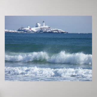 Póster Faro de nubble 2
