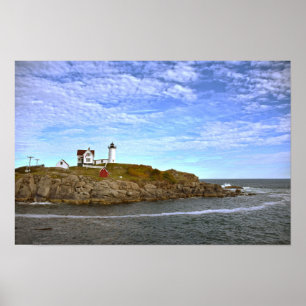 Póster Faro de Nubble, Cape Neddick, Maine