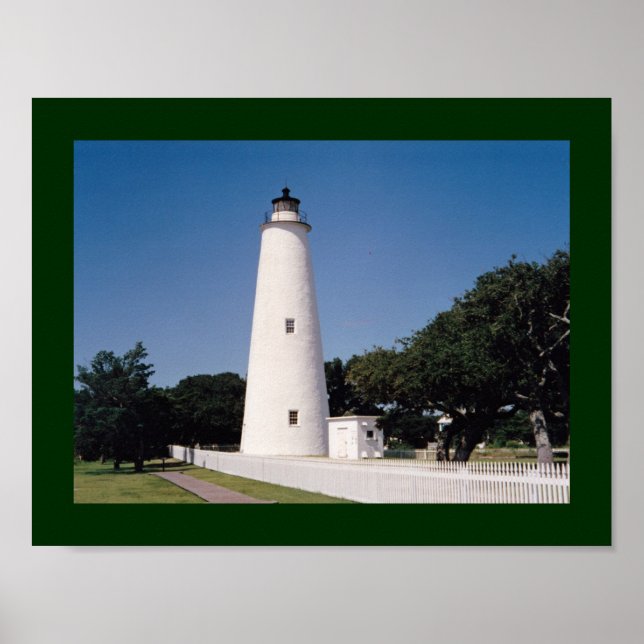 Póster Faro de Ocracoke (Frente)