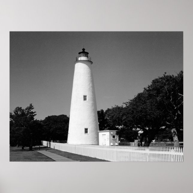 Póster Faro de Ocracoke (Frente)