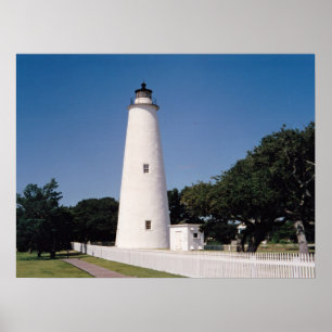 Póster Faro de Ocracoke