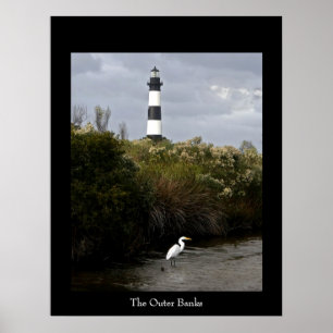 Póster Faro de Outer Banks
