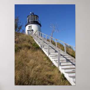 Póster Faro de Owl's Head, Maine