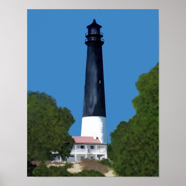 Póster Faro de Pensacola (Frente)